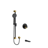 Riobel Ode 2-Way Shower System Trim with Spout and Hand Shower Rail  TKIT1244OD