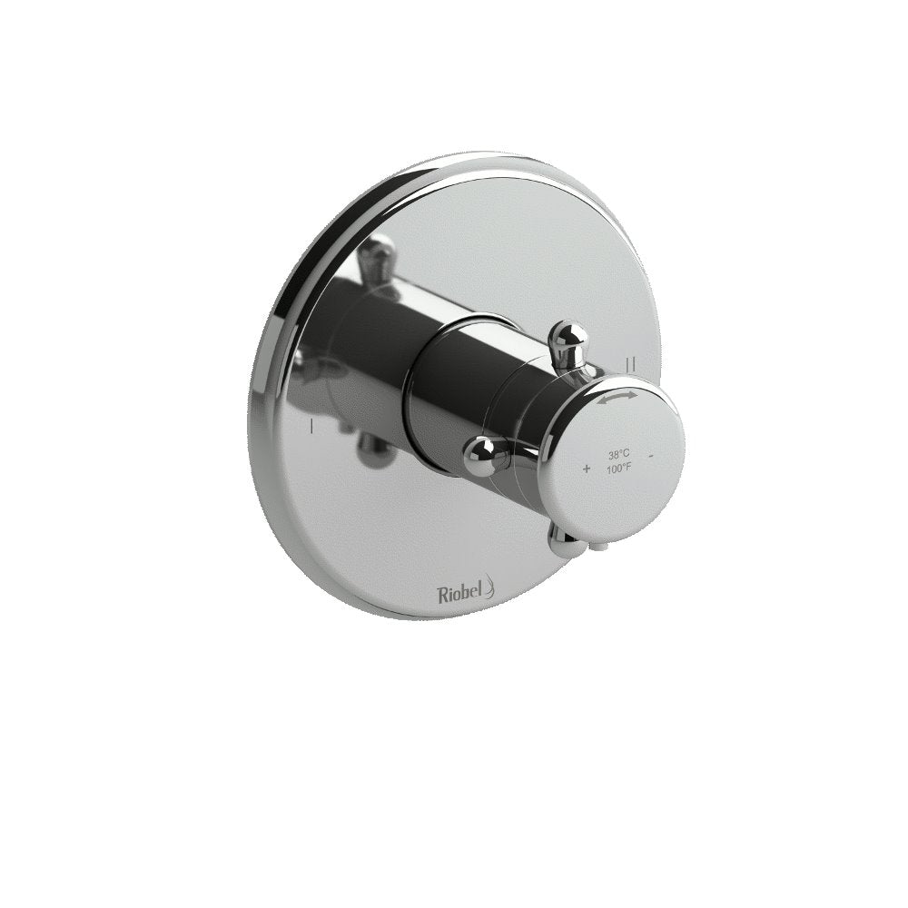 Riobel Georgian TGN44 2-way no share Type TP thermostaticpressure balance coaxial valve trim (Without Rough-in)