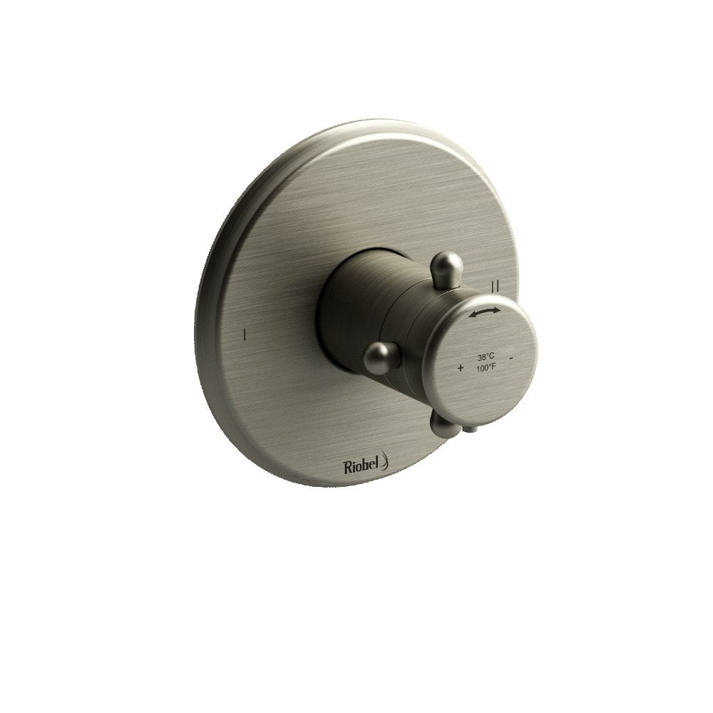 Riobel Georgian TGN44 2-way no share Type TP thermostaticpressure balance coaxial valve trim (Without Rough-in)
