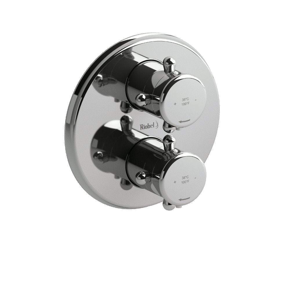 Riobel Georgian GN83 4-way Type TP thermostaticpressure balance 0.75 coaxial complete valve