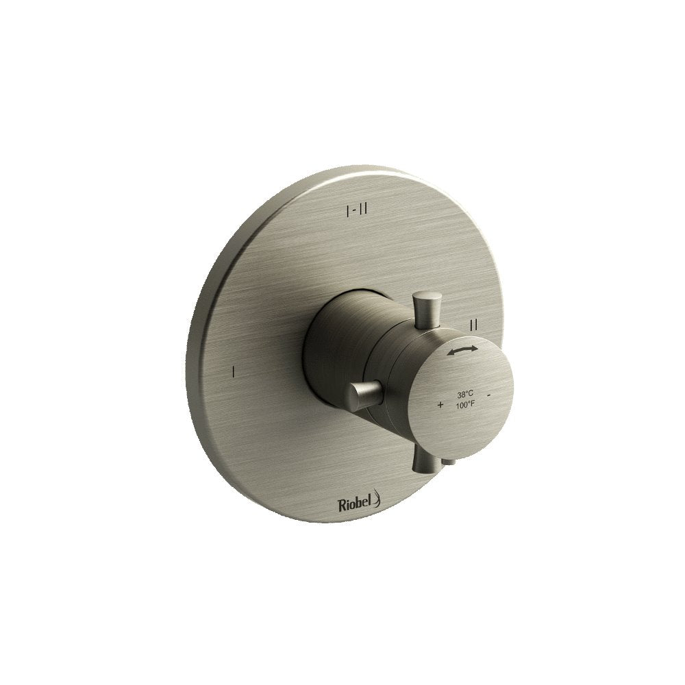 Riobel Edge EDTM23 2-way Type TP thermostaticpressure balance coaxial complete valve