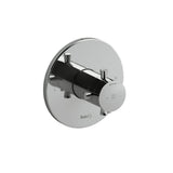 Riobel Edge TEDTM44 2-way no share Type TP thermostaticpressure balance coaxial valve trim (Without Rough-in)