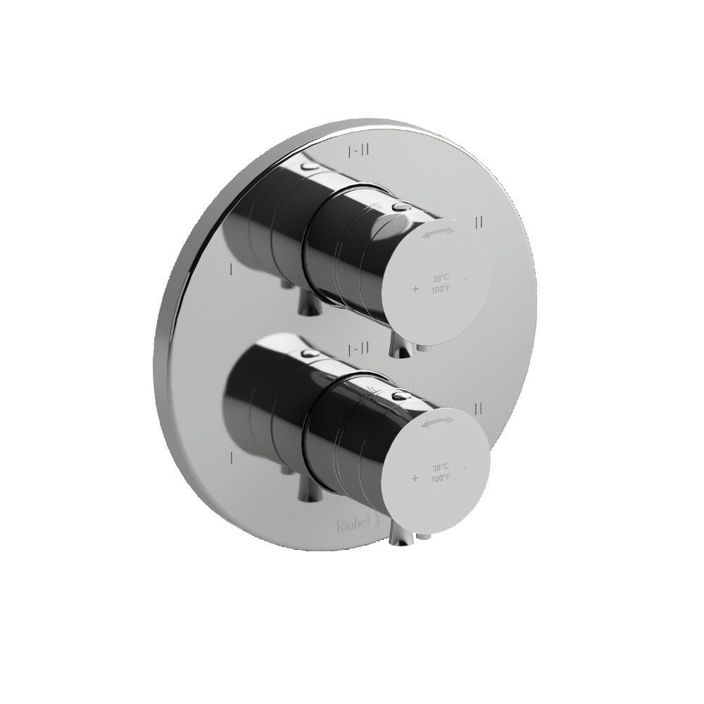 Riobel Edge EDTM46 4-way Type TP thermostaticpressure balance 0.75coaxial complete valve