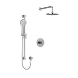 Riobel Edge 2-Way Shower System Trim with Hand Shower and Shower Head TKIT323EDTM