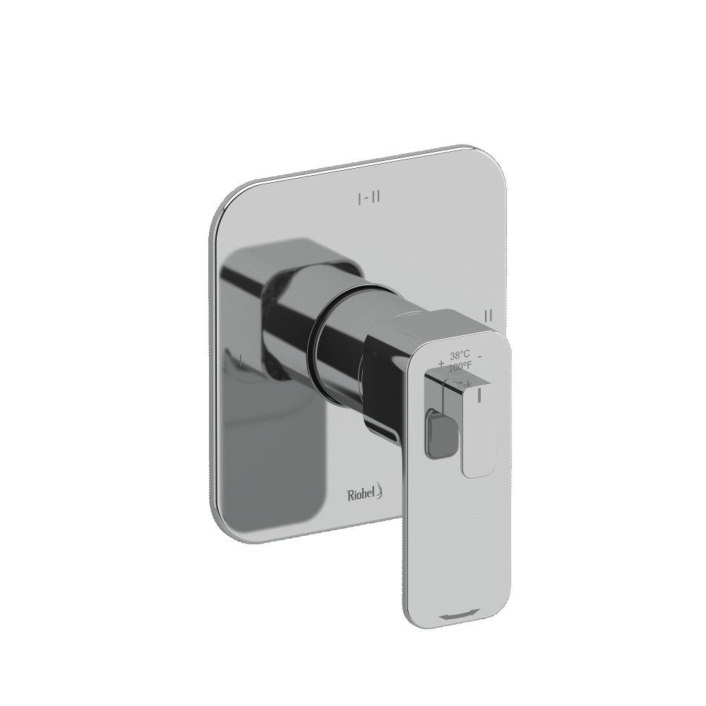 Riobel Equinox 2-way no share Type TP thermostaticpressure balance coaxial valve trim (Without Rough-in)