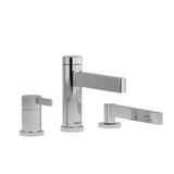 Riobel Paradox TPX16 3-piece Type P pressure balance deck-mount tub filler with hand shower trim (Without Rough-in)