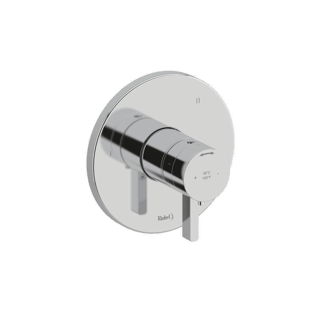 Riobel Paradox TPXTM45 3-way Type TP thermostaticpressure balance coaxial valve trim (Without Rough-in)