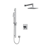 Riobel Paradox TKIT323PXTQ Type TP thermostaticpressure balance 0.5 coaxial 2-way system with hand shower and shower head