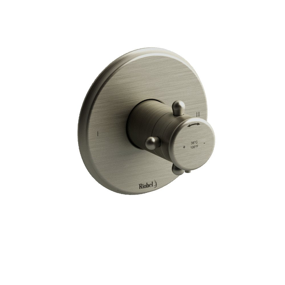 Riobel RT44 2-way no share Type TP thermostaticpressure balance coaxial complete valve