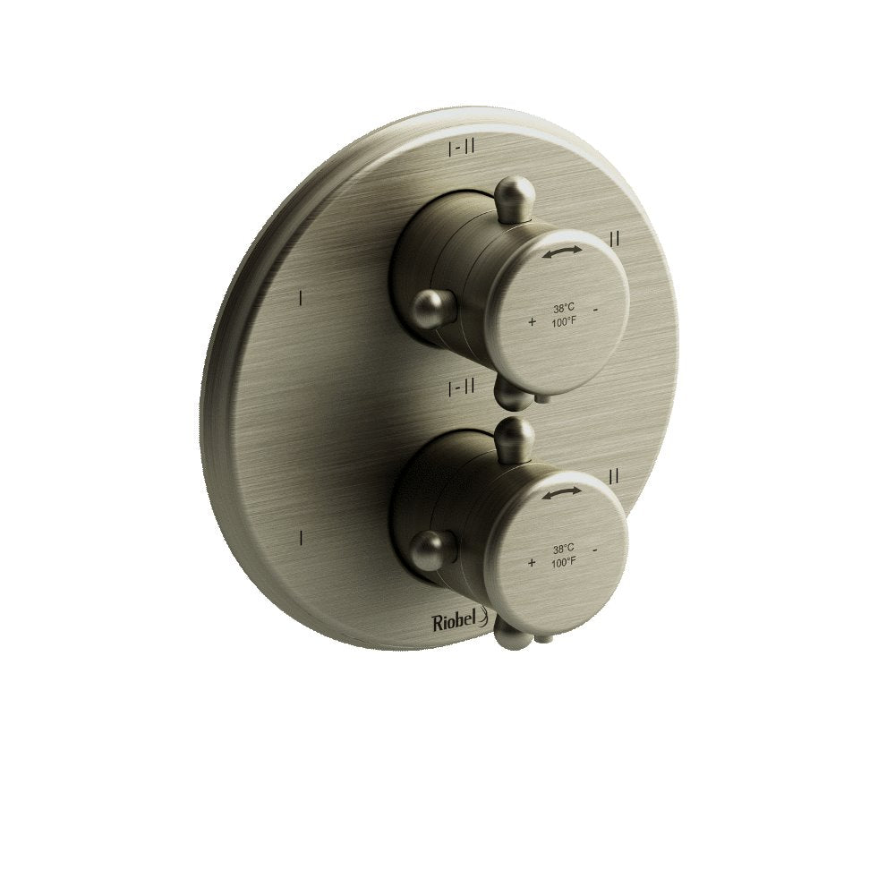Riobel RT46 4-way Type TP thermostaticpressure balance 0.75coaxial complete valve