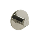 Riobel RIU Knurled TRUTM44+KN 2-way no share Type T/P coaxial valve trim (Without Rough-in)