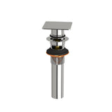Riobel DB140 Lavatory push drain with overflow
