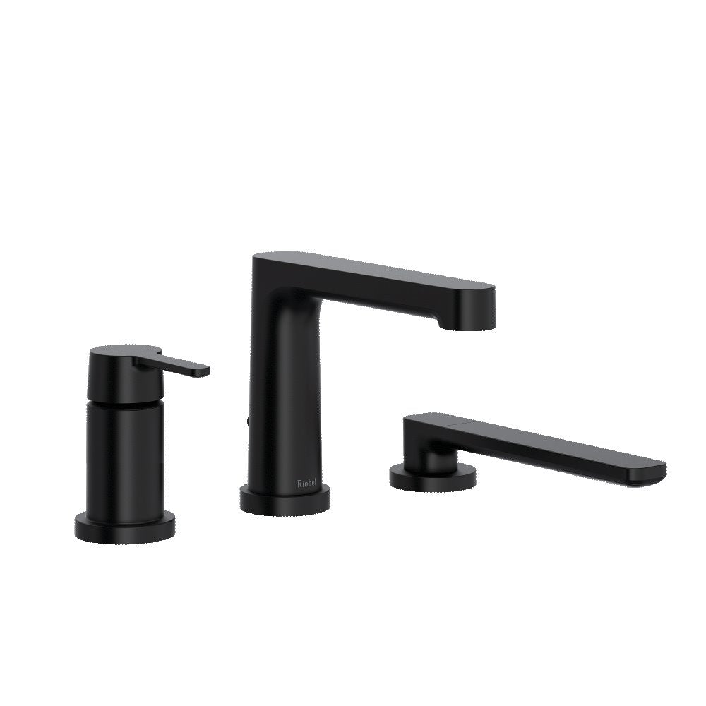 Riobel Nibi TNB16 3-Piece Type P Pressure Balance Deck-Mount Tub Filler With Handshower Trim (Without Rough-in)