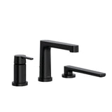 Riobel Nibi TNB16 3-Piece Type P Pressure Balance Deck-Mount Tub Filler With Handshower Trim (Without Rough-in)