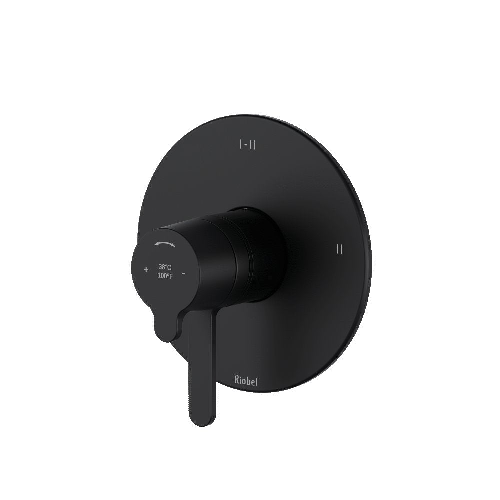 Riobel Nibi TNB23 2-Way Type T/P Thermostatic/Pressure Balance Coaxial Valve Trim (Without Rough-in)