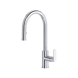 Riobel Arca Pull Down Kitchen Faucet With C-Spout