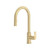 Riobel Arca Pull Down Kitchen Faucet With C-Spout