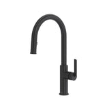 Riobel Authentica AU201 Pull-Down Kitchen Faucet with C-Spout