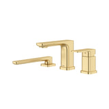 Riobel Equinox TEQ16 3-piece Type P pressure balance deck-mount tub filler with hand shower trim (Without Rough-in)