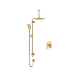 Riobel Equinox TKIT323EQN Type TP thermostaticpressure balance 0.5 coaxial 2-way system with hand shower and shower head