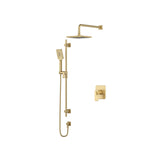 Riobel Equinox TKIT323EQN Type TP thermostaticpressure balance 0.5 coaxial 2-way system with hand shower and shower head